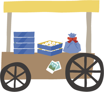 台車のイラスト